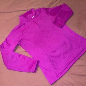 Pink fitness pullover